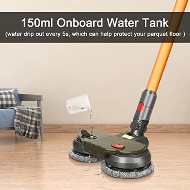 Electric Mop Head for Dyson Vacuum Cleaner