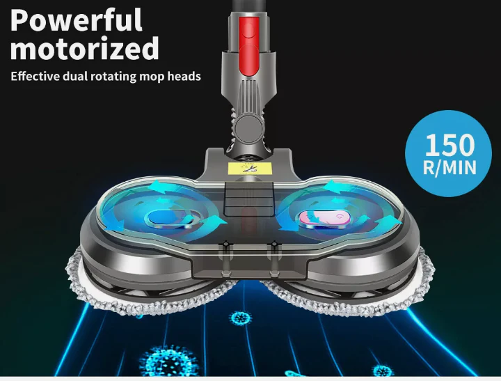 Electric Mop Head for Dyson Vacuum Cleaner