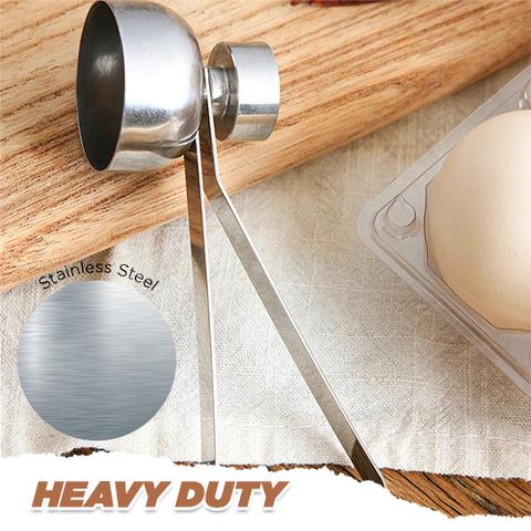 Stainless Steel Egg Cracker Topper
