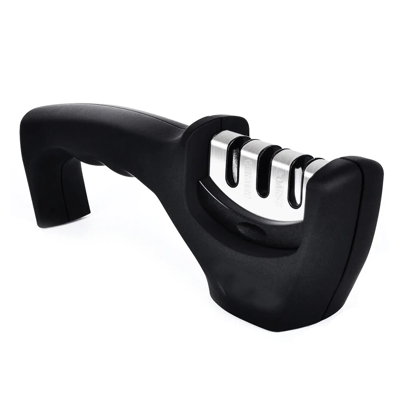 3 Stages Professional Knife Sharpener Manual Kitchen Knife Sharpening Tool For all Knives