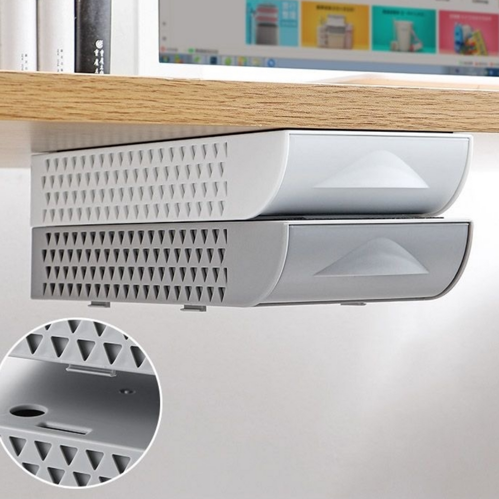 Stackable Attachable Office Drawer Organizer