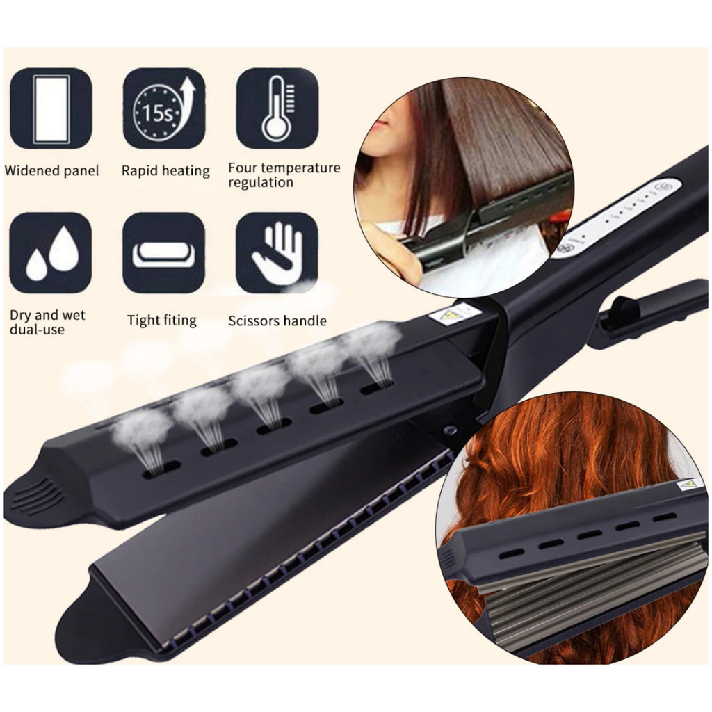Ceramic Tourmaline Ionic Flat Iron Hair Straightener