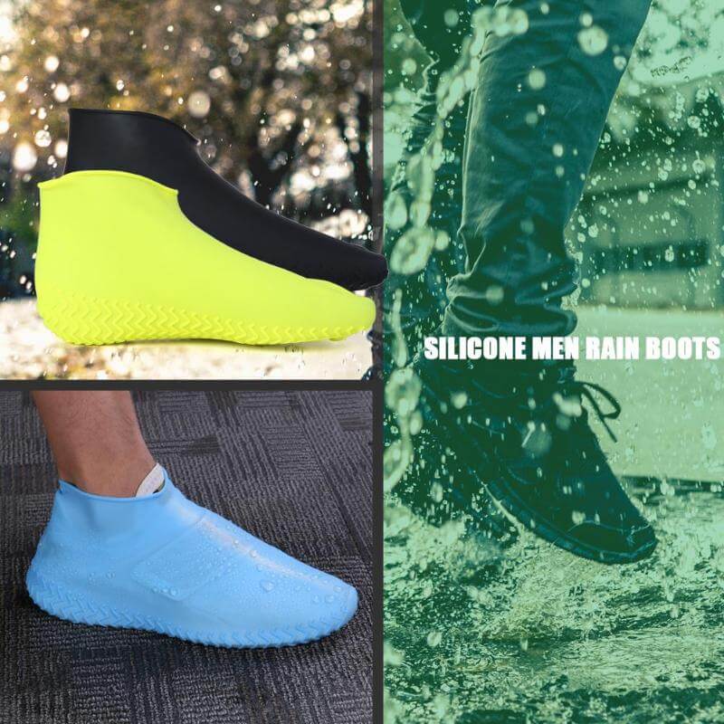 Waterproof Non-Slip Silicone Shoes Cover (1 Pair)