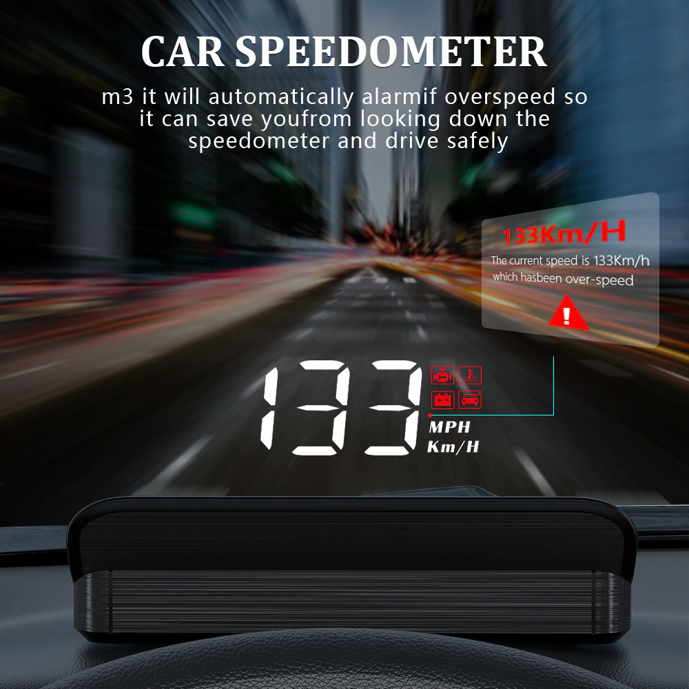 M3 Auto OBD2 Head-Up Display