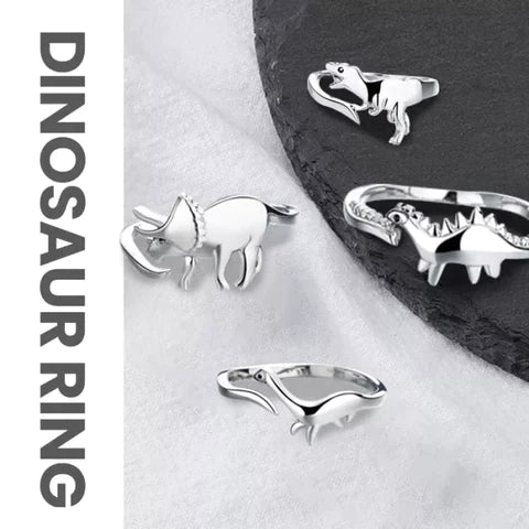 Adjustable Dinosaur Fashion Ring for Men and Women