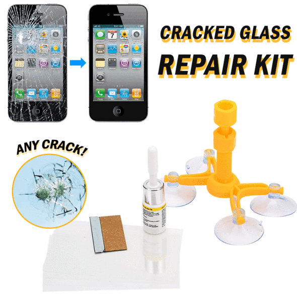 Glass Crack Repair Kit