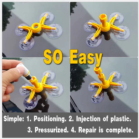Glass Crack Repair Kit