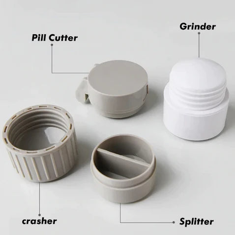 Multifunctional Medicine Organizer - Cut Crush Split and Pill Storage