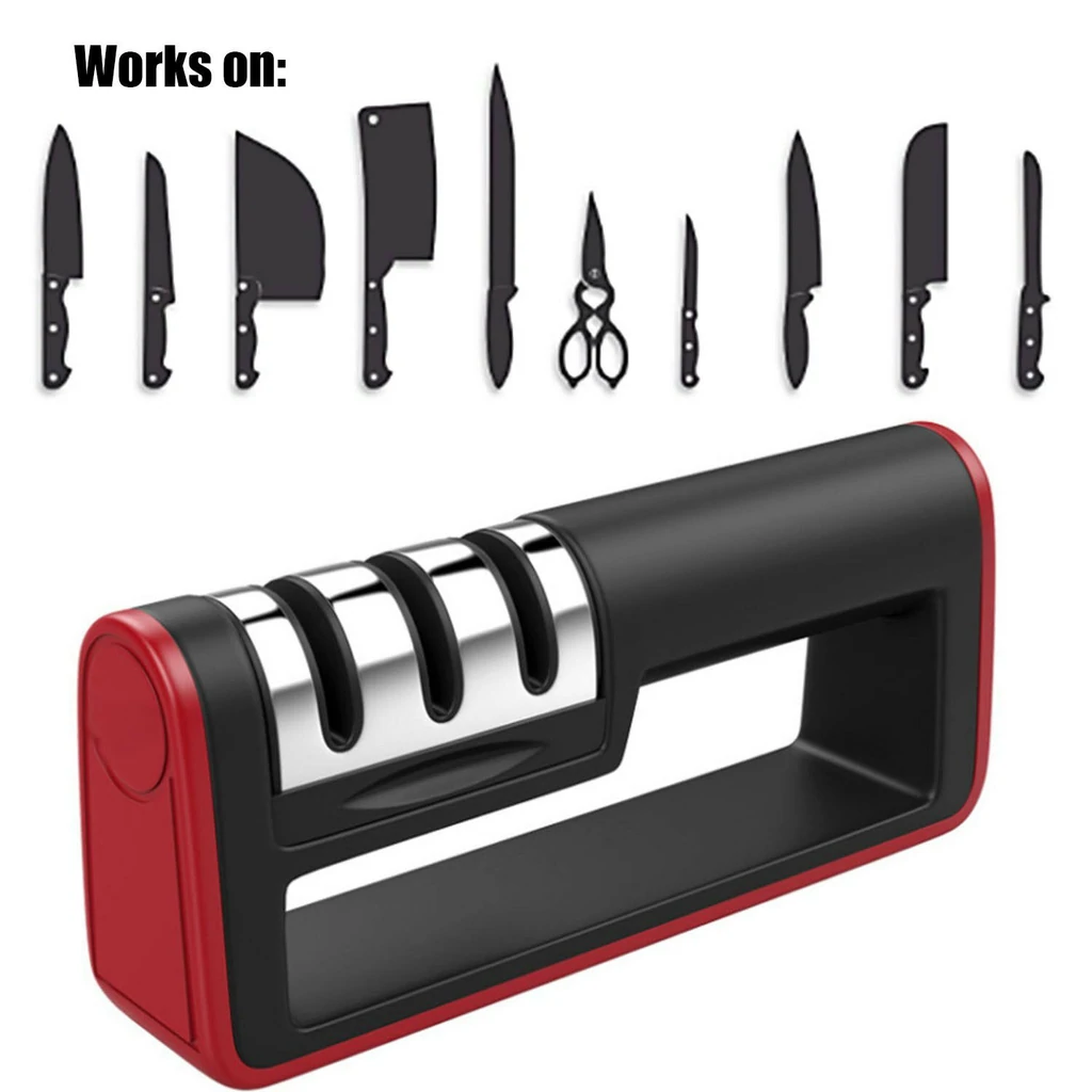 Professional 3 Stages Knife Sharpening Tool