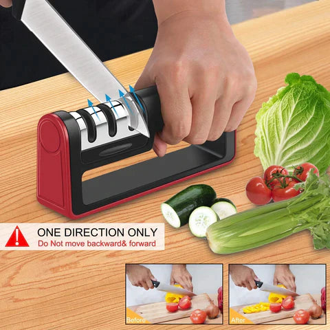 Professional 3 Stages Knife Sharpening Tool