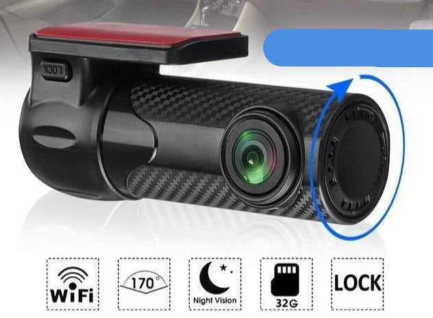 360 Degree Car Dash Camera Recorder WiFi Voice Control Car Recorder