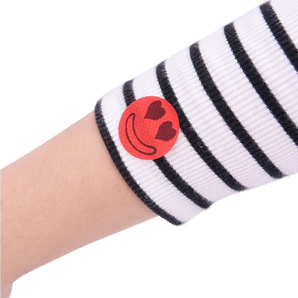 120 Pcs Mosquito Repellent Patches Smiley Faces For Summer/ Camping. Mosquito patches