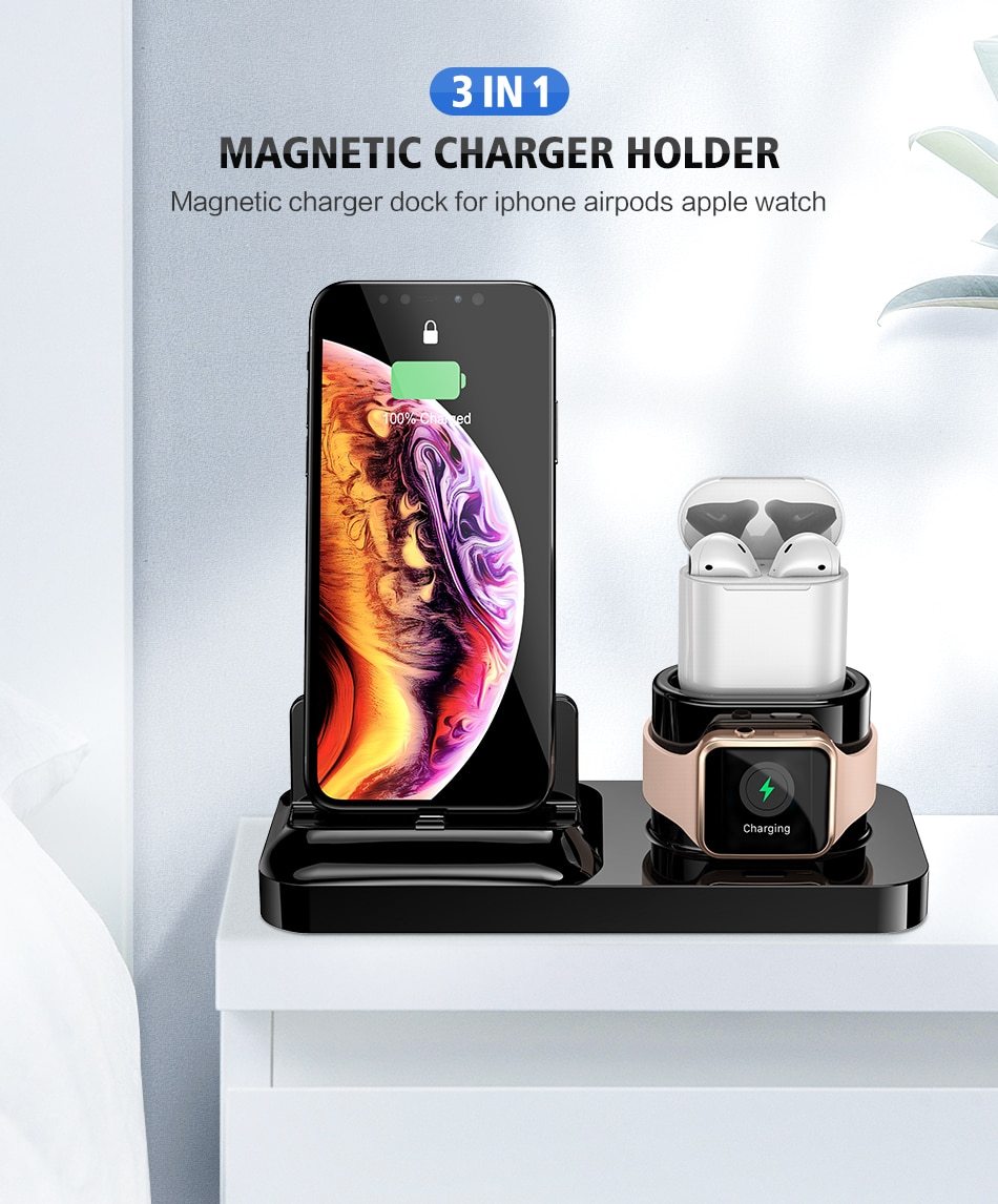 Universal Magnetic Quick Charging Dock & Holder