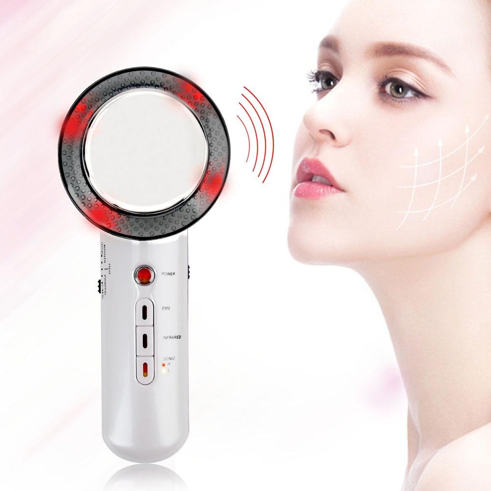 Ultrasonic Cavitation Slimming Machine EMS Ultrasonic Cavitation Fat Remover Burner Body Slimming Massager Anti-Cellulite Machine Galvanic Infrared Therapy