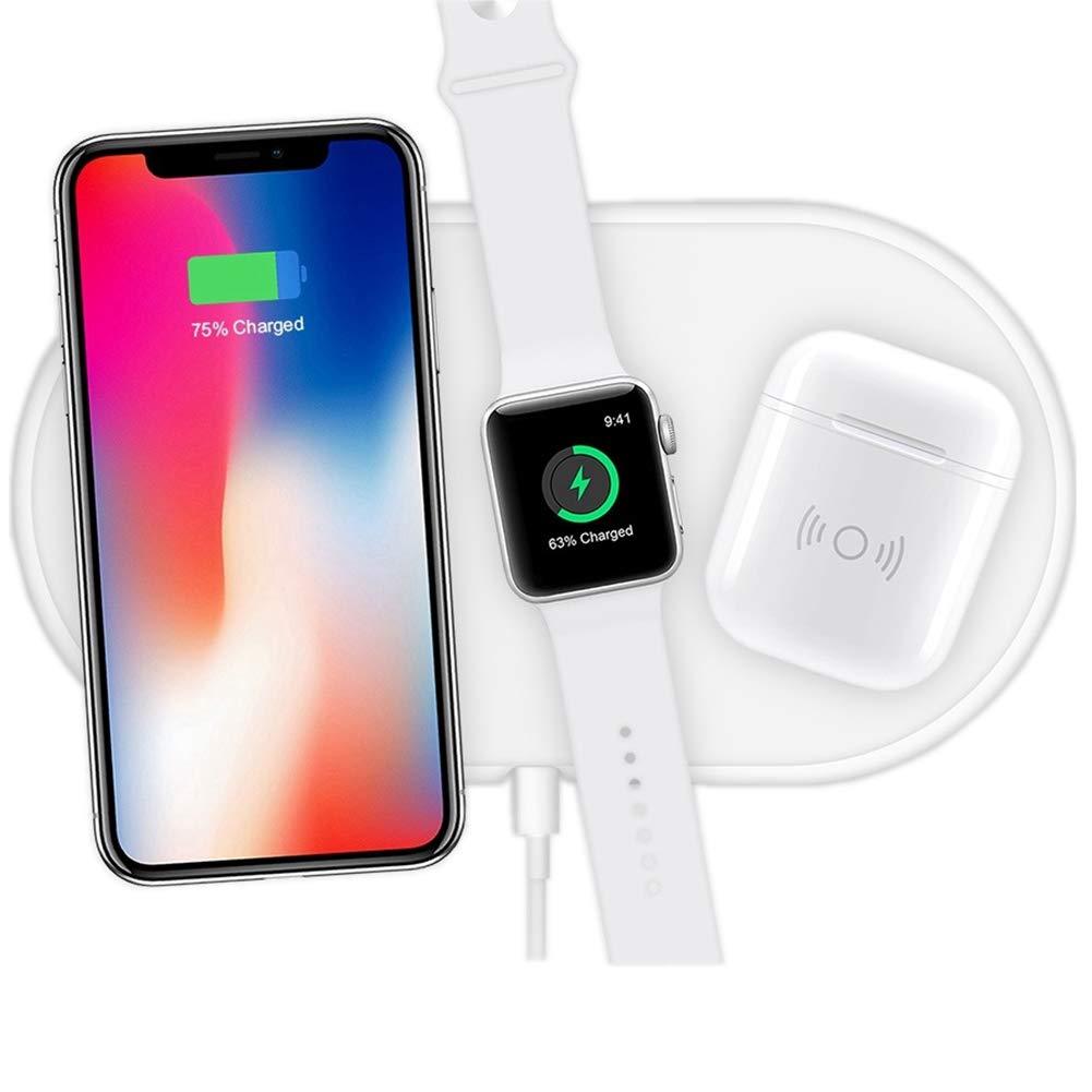 in 1 Fast Wireless Charging Docking Station Stand Pad Wireless Charger for IPhone Apple Watch Airpods Charging Dock Stand
