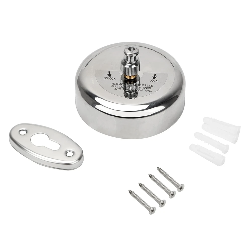 Compact Single Retractable Clothesline