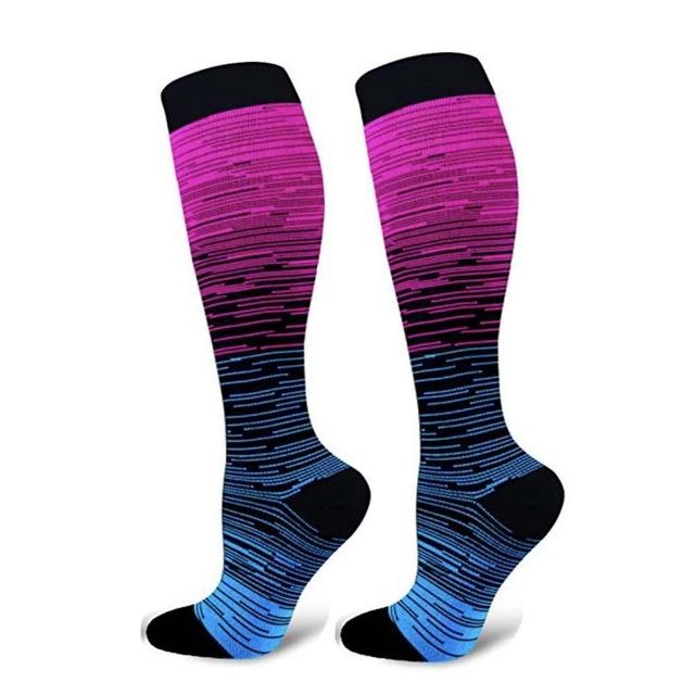 Outdoor Gradient Compression Socks