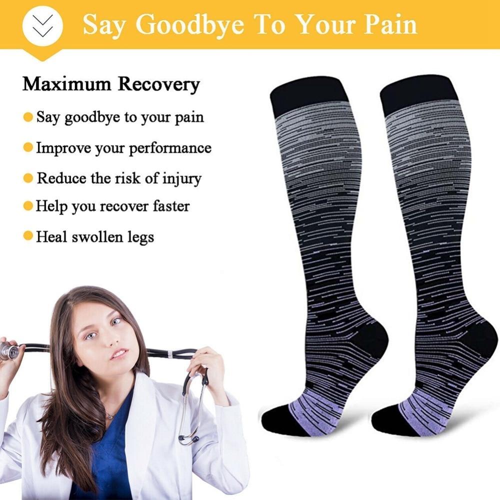 Outdoor Gradient Compression Socks