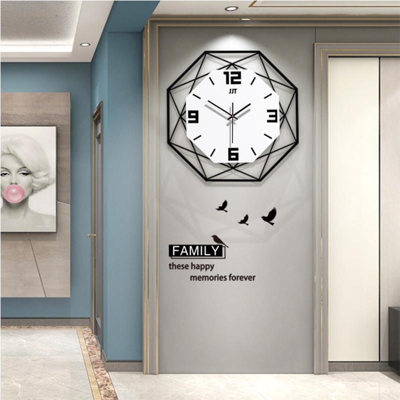 Geometric Wall Clock