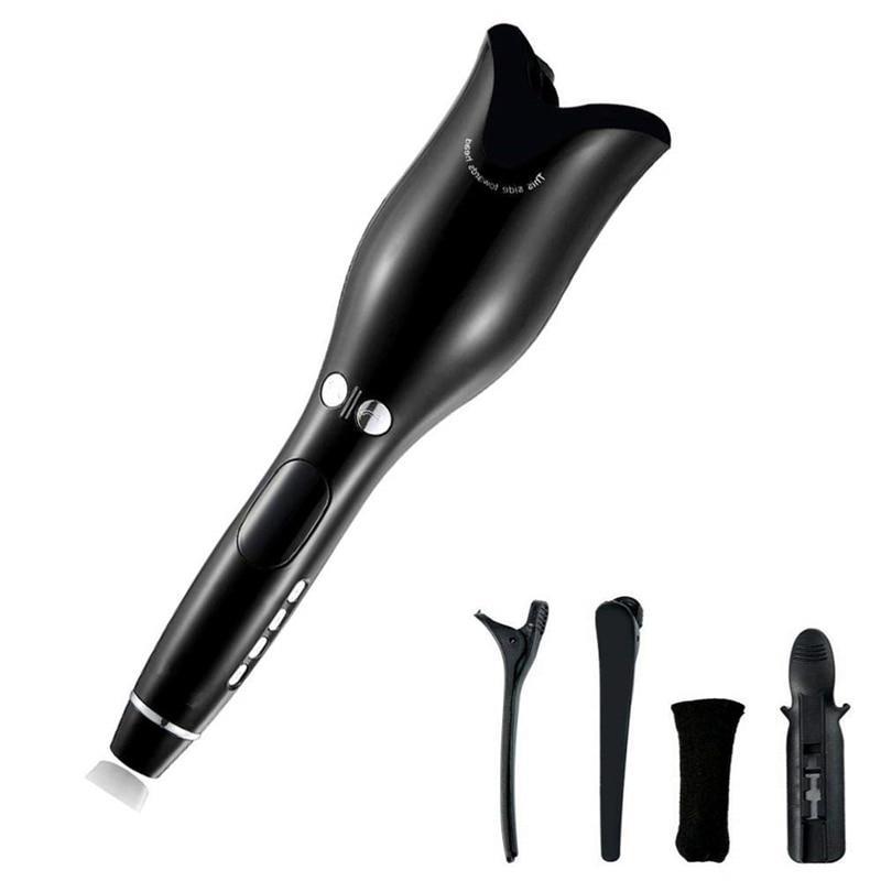 Automatic Rotating Hair Curling Iron Ceramic Rotating Hair Waver Magic Curling Wand Irons Hair Styling Tools