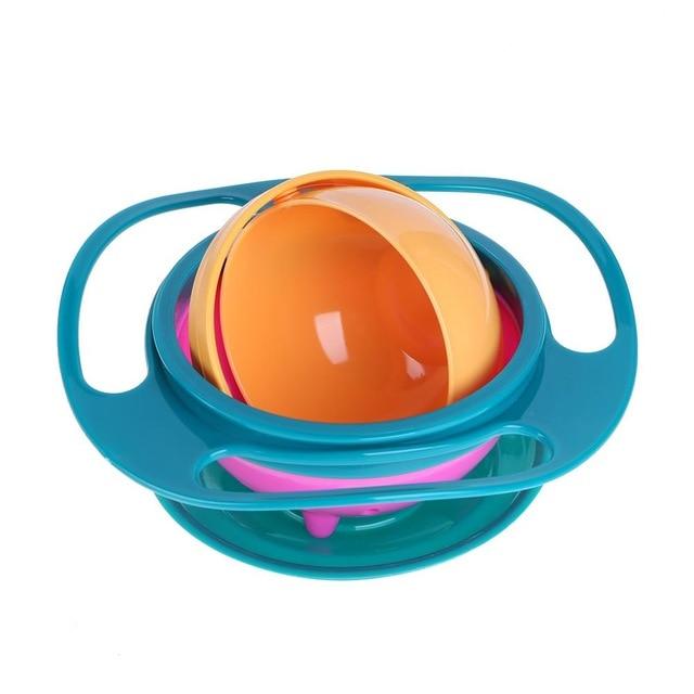 360 Degree Rotatable Spill Proof Bowl