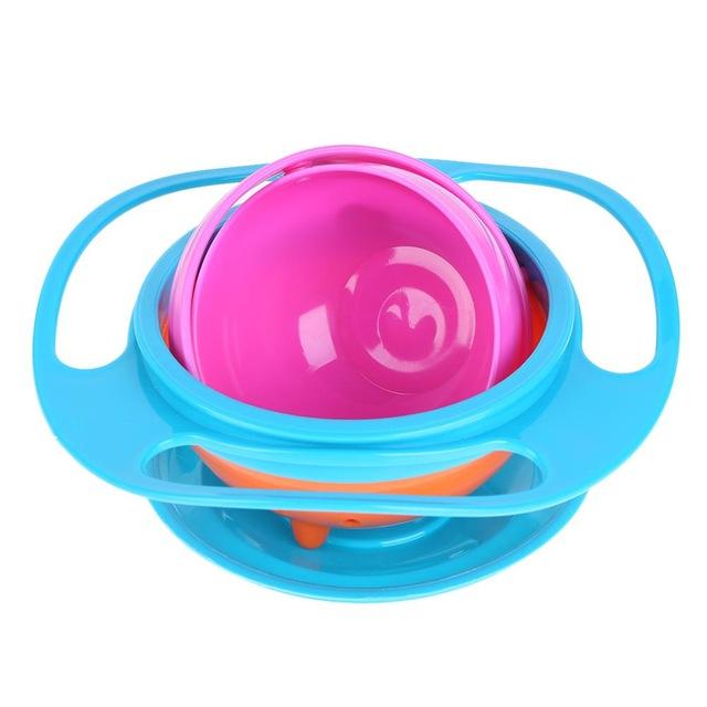 360 Degree Rotatable Spill Proof Bowl