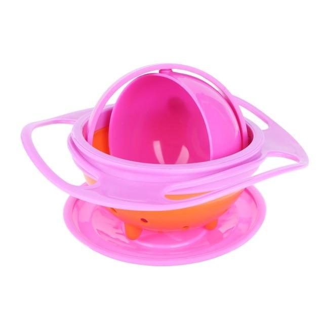 360 Degree Rotatable Spill Proof Bowl