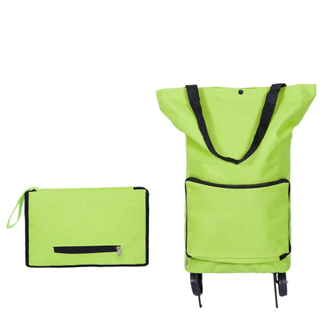 New Portable Foldable Shopping Bag with Wheels