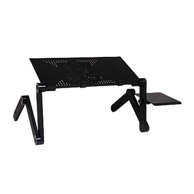 Laptop/Tablet Stand Angle/Height Adjustable Ergonomic Aluminum Desk Holder for MacBook Notebook Dell HP iPad Tab Under 17inch