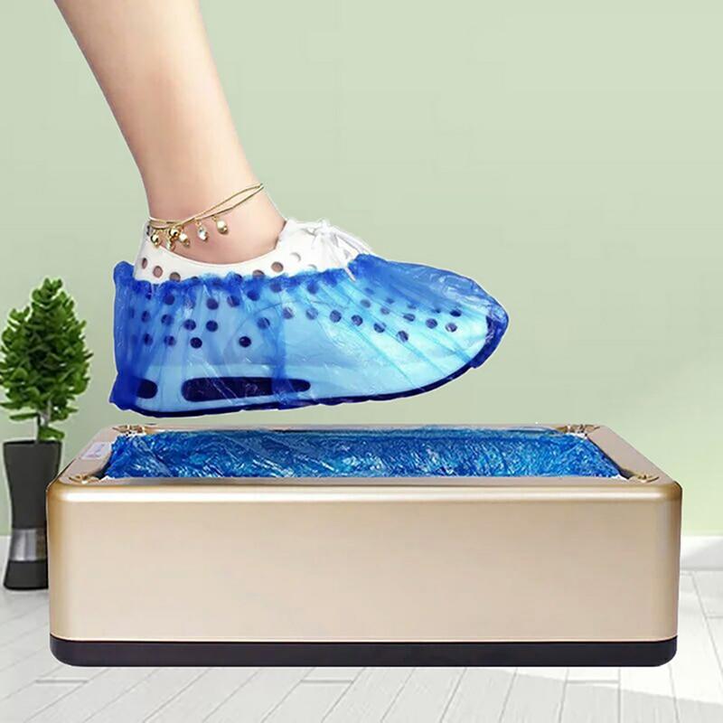 Automatic Shoe Cover Dispenser Anti Slip Portable Waterproof With 100pcs Shoe Covers