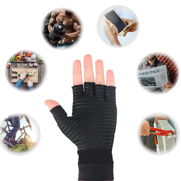 Arthritis Therapeutic Compression Gloves Wrist Support Cotton Joint Pain Relief Hand Brace Women Men Therapy Wristband
