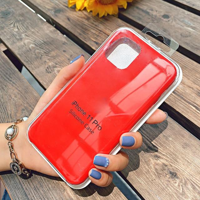 Silicone Case Cover 2020 for All Iphones MODEL with LOGO