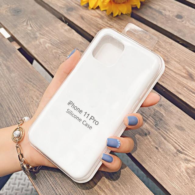 Silicone Case Cover 2020 for All Iphones MODEL with LOGO