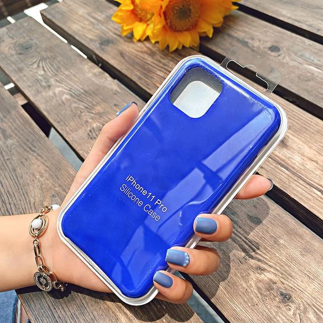 Silicone Case Cover 2020 for All Iphones MODEL with LOGO