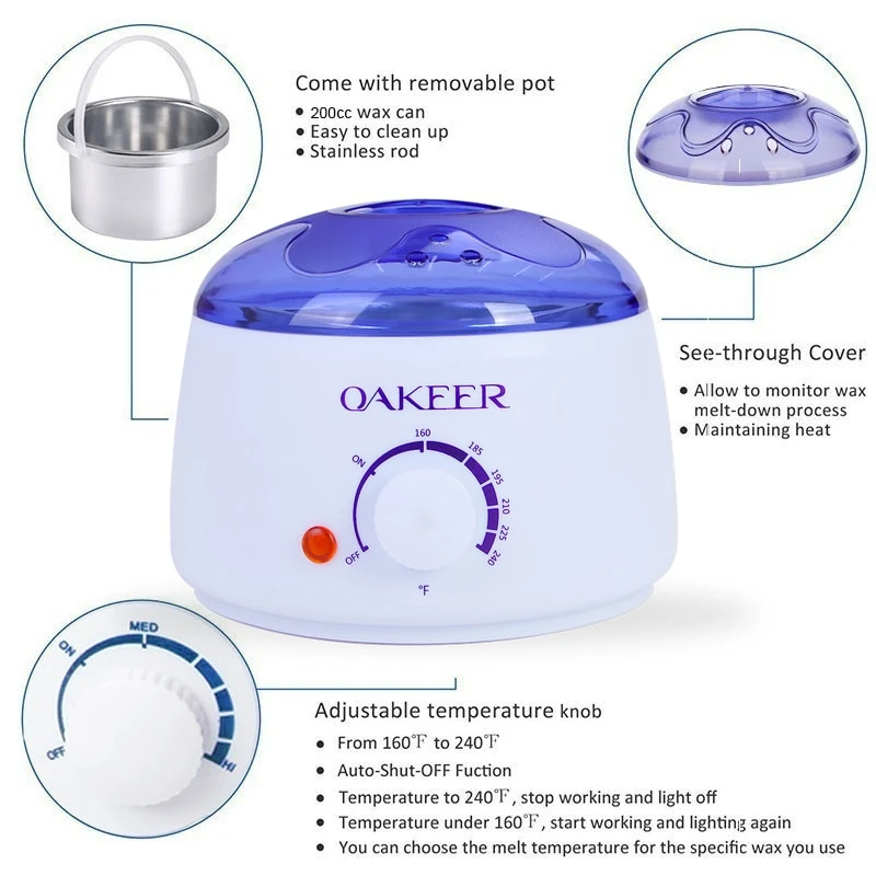 Wax Painless Hair Removal Kit