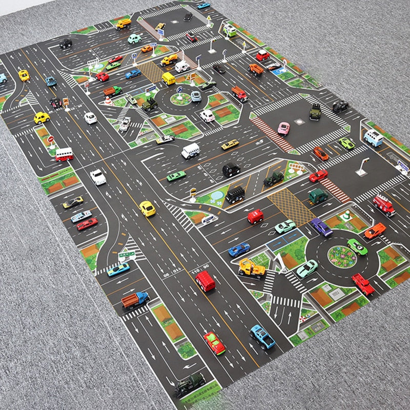 Make Believe Map Baby Play Mat
