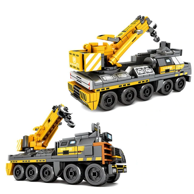 Cargo Truck Model Building Blocks