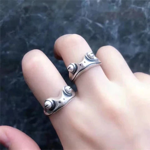 Adjustable Vintage Pop Punk Fashion Ring