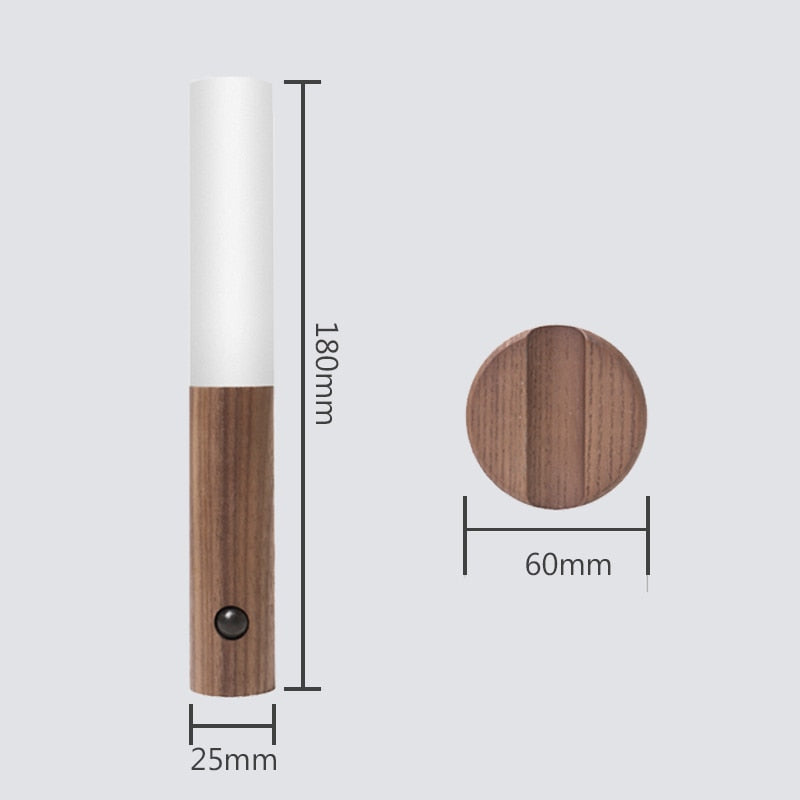 LED Infrared Photosensitive Sensor Rechargeable Lamp