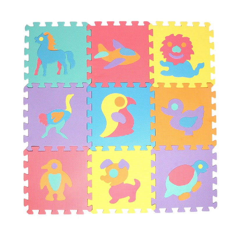EVA Foam Patterned Puzzle Mat 10 Pcs