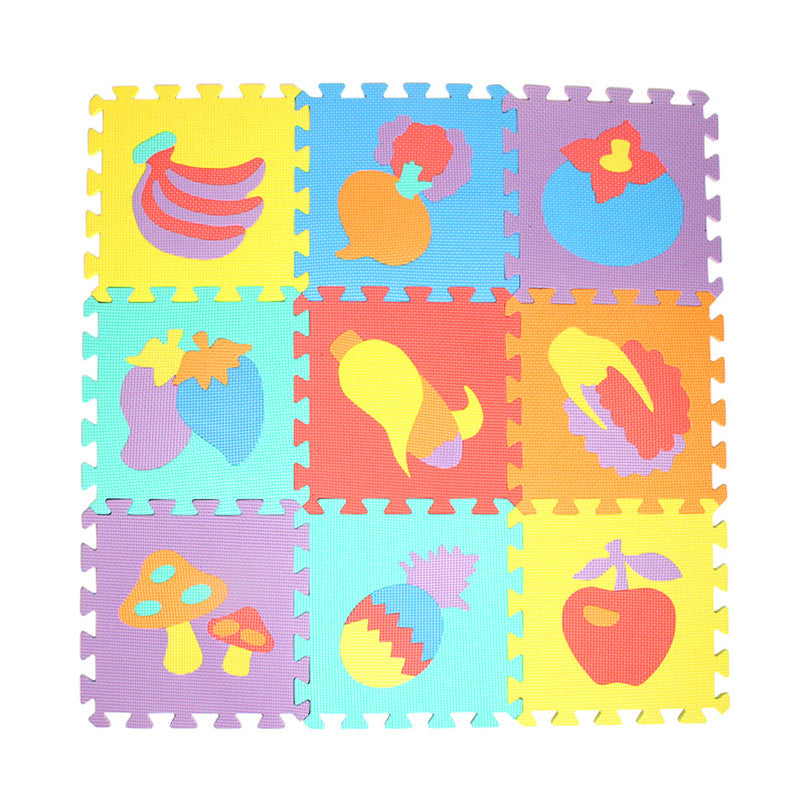 EVA Foam Patterned Puzzle Mat 10 Pcs