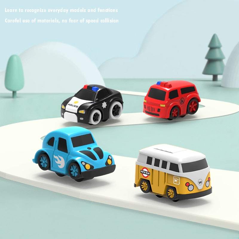 Toy Car Track Parking Building Playset