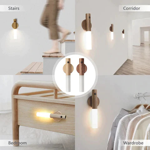 LED Infrared Photosensitive Sensor Rechargeable Lamp