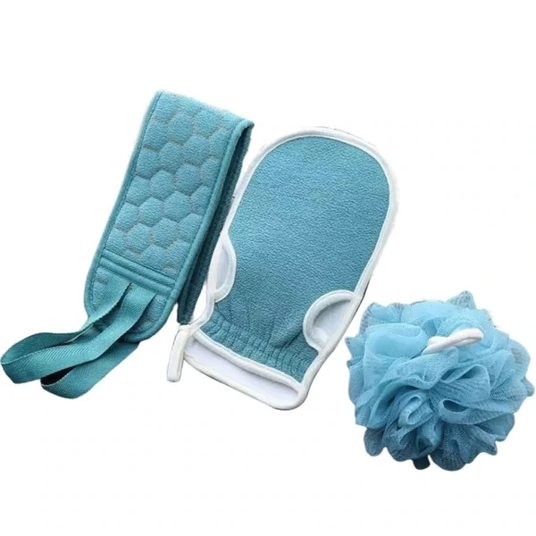 Body Bath Exfoliating Scrubber Set