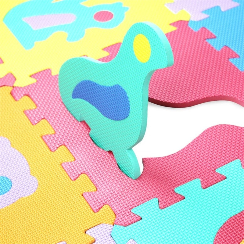 EVA Foam Patterned Puzzle Mat 10 Pcs