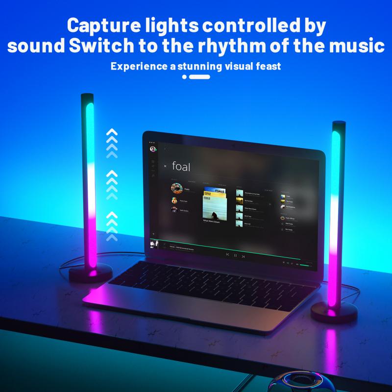 Voice Controlled LED Desktop Atmosphere Light