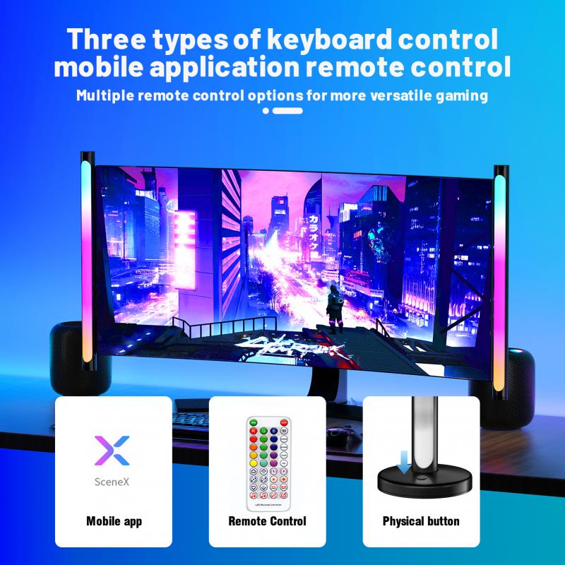 Voice Controlled LED Desktop Atmosphere Light