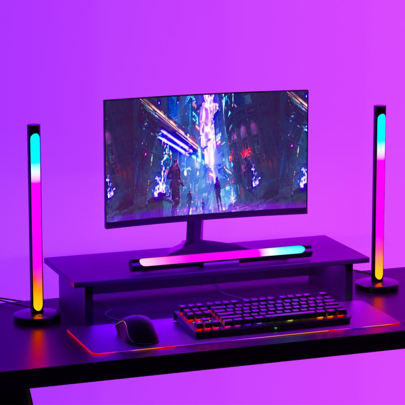 Voice Controlled LED Desktop Atmosphere Light