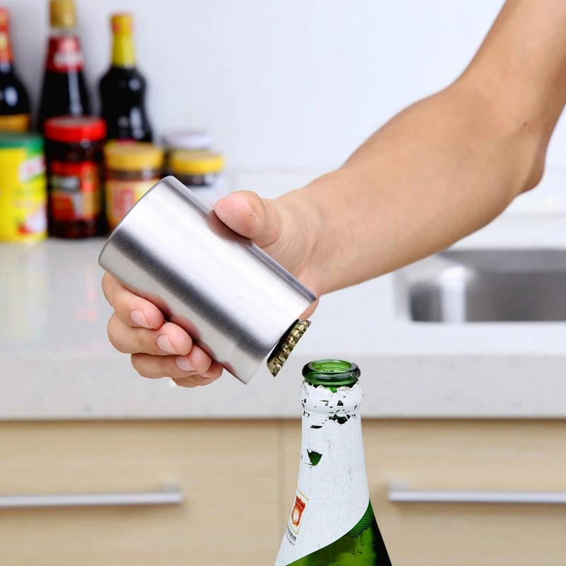 Portable Magnetic Automatic Beer Bottle Opener