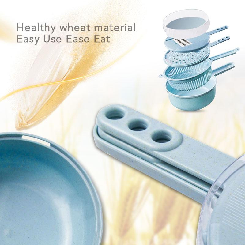 Mandoline Slicer Cutter & Grater For Vegetable (8 Functions In 1 )